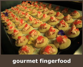 gourmet fingerfood