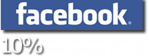 10% off your next booking with Facebook VIP club